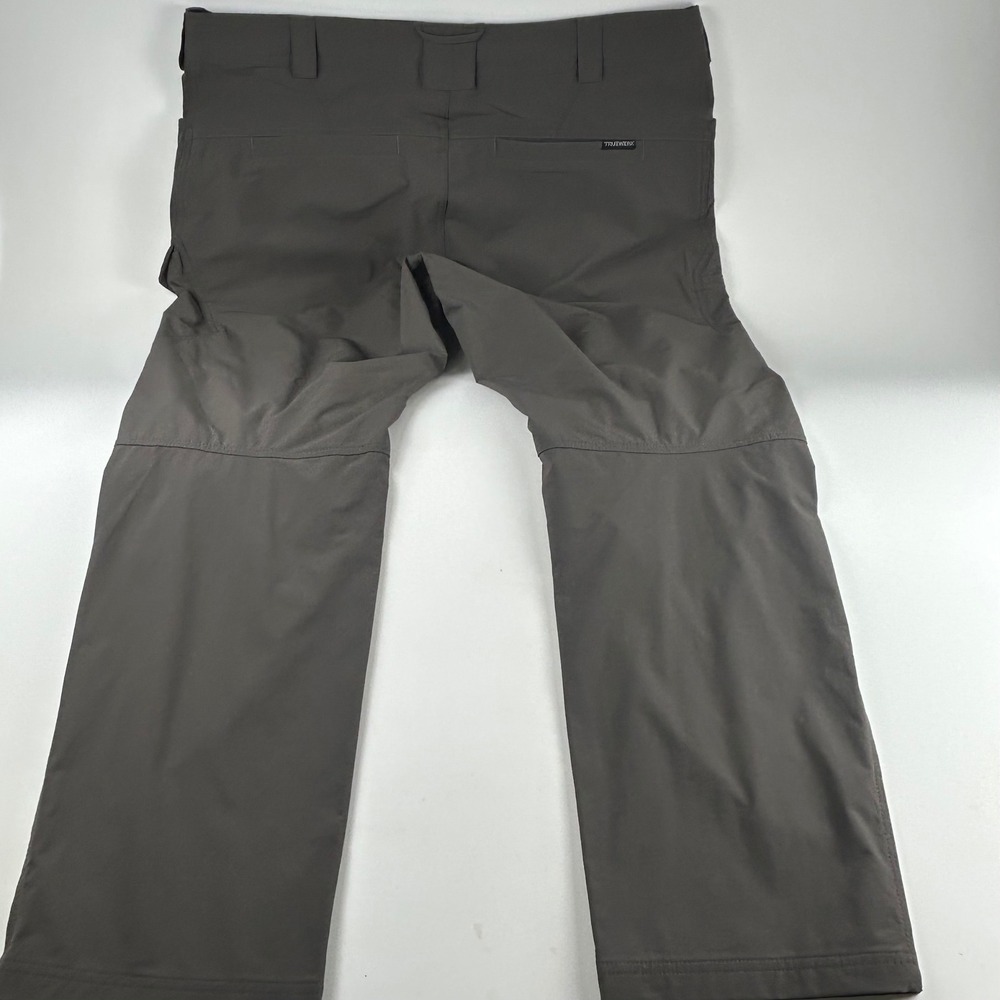 Truewerk Men's 40x30 T1 Werkpants Gray Technical Cargo Work Stretch Utility - Picture 7 of 12